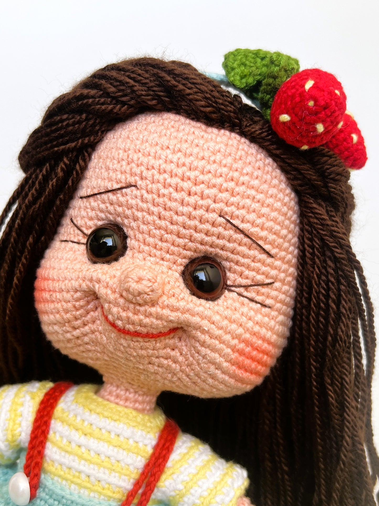 Puppe Erdbeere, 40cm